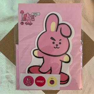 BT21 Cooky Letter Set (12pc) - JUNGKOOK - NEW